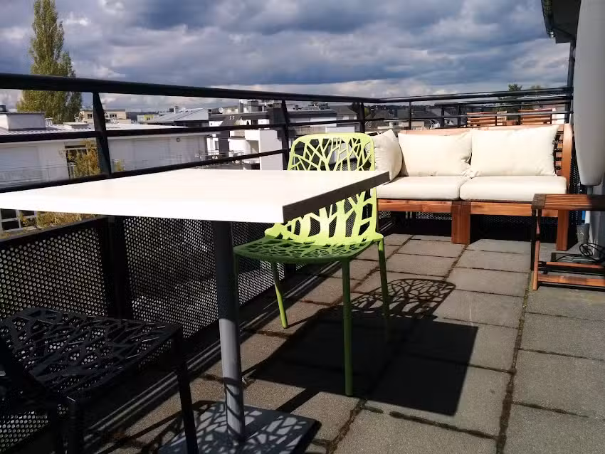 Terraço na cidade de Luxemburgo